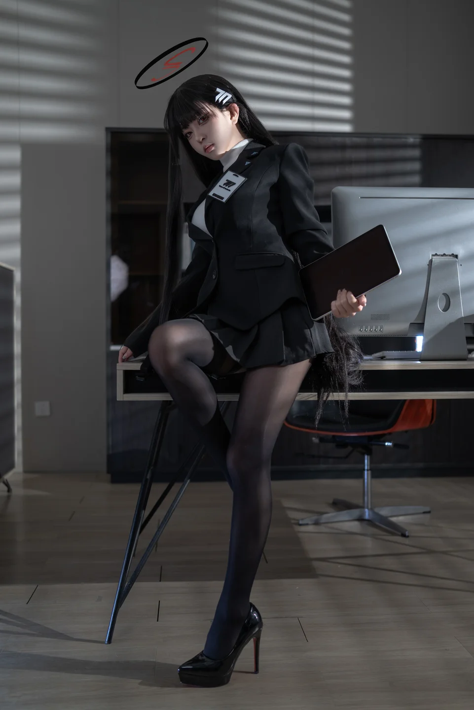 矢量鱼 - No.017 蔚蓝档案·调月莉音 [36P-191MB] tg@simisebaisi 【丝足阁】007.webp